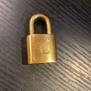 Authentic LV lock